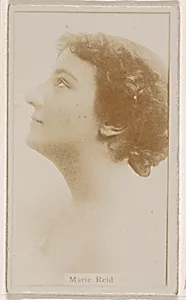 Marie Reid, from the Actresses series (N245) issued by Kinney Brothers to promote Sweet Caporal Cigarettes by Kinney Brothers Tobacco Company