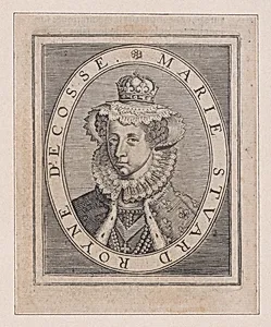 Marie Stuard Royne d'Ecosse (from "La Cour Sainte du R. pere Nicolas Caussin de la Compagnie de Jesus") by Mary, Queen of Scots|Nicolas Caussin