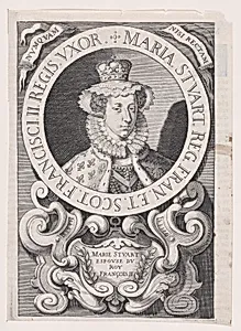 Marie Stuart, espouse du Roy François II (from Histoire de France depuis Faramond jusqu'à maintenant [...], volume 2, page 808) by Mary, Queen of Scots|François Eudes de Mézeray|Matthieu Guillemot