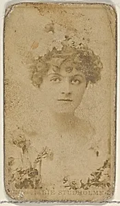 Marie Studholme, from the Actors and Actresses series (N45, Type 8) for Virginia Brights Cigarettes by Allen & Ginter