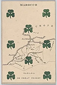 Marocco, from "Court Game of Geography"