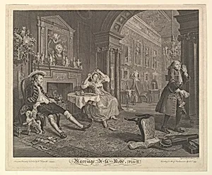 Marriage A-la-Mode, Plate II