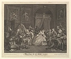 Marriage A-la-Mode, Plate IV