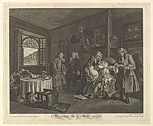 Marriage A-la-Mode, Plate VI