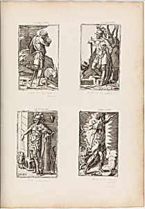 Mars, from Planets, plate 3