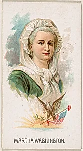 Martha Washington, from Leaders series (N222) issued by Kinney Bros. by Kinney Brothers Tobacco Company