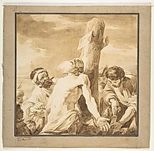 Martyrdom of St. Bartholomew, after Mattia Preti