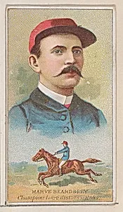 Marv Beardsley, Champion Long Distance Rider, from the Champions of Games and Sports series (N184, Type 2) issued by W.S. Kimball & Co. by W.S. Kimball & Co.