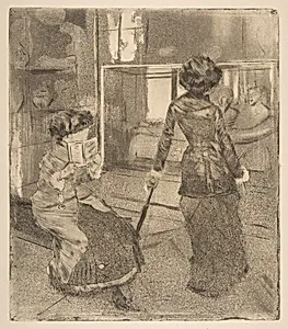 Mary Cassatt at the Louvre: The Etruscan Gallery