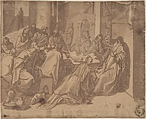 Mary Magdalen Annointing the Feet of Christ