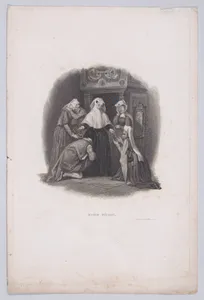 Portrait of Mary, Queen of Scots|Alfred Johannot|Alfred Revel