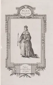 Mary, Queen of Scots (from "A New and Authentic History of England")