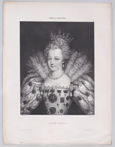 Mary, Queen of Scots (from "Galerie du Palais Royal," plate 25)