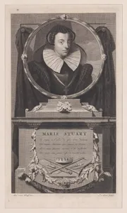 Mary, Queen of Scots (from "Histoire d'Angleterre, d'Ecosse et d'Irlande," volume 1)