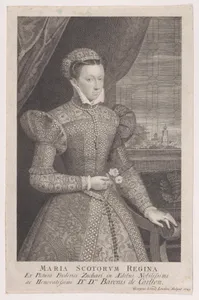 Mary, Queen of Scots (frontispiece, from "De vita et rebus gestis... principis Mariae Scotorum reginae, Franciae dotariae, quae scriptis tradidere autores sedecim...," volume 1)