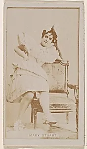 Mary Stuart, from the Actresses series (N245) issued by Kinney Brothers to promote Sweet Caporal Cigarettes by Kinney Brothers Tobacco Company