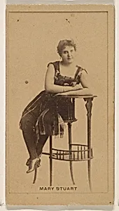 Mary Stuart, from the Actresses series (N245) issued by Kinney Brothers to promote Sweet Caporal Cigarettes by Kinney Brothers Tobacco Company