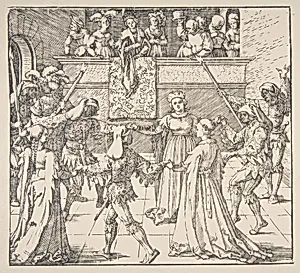 Masquerade Dance with Torches