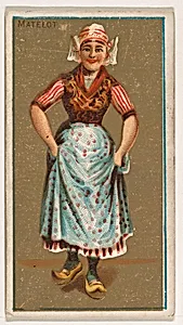 Matelot, from National Dances (N225, Type 1) issued by Kinney Bros. by Kinney Brothers Tobacco Company