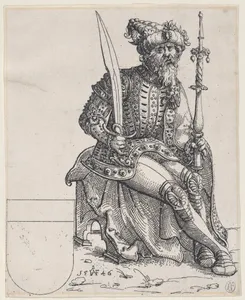 Maximilian I, from Herberstain, Rerum Moscoviticarum Commentarii