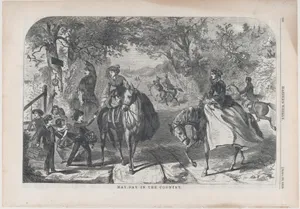 May-Day in the Country (from "Harper's Weekly," Vol. III)