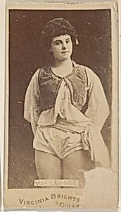 May Levinge, from the Actors and Actresses series (N45, Type 1) for Virginia Brights Cigarettes by Allen & Ginter