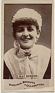 May Robson, from the Actors and Actresses series (N45, Type 6) for Virginia Brights Cigarettes by Allen & Ginter