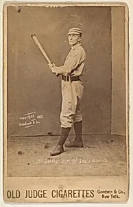 McCarthy, Center Field, St. Louis Browns, from the series Old Judge Cigarettes by Goodwin & Company