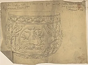 Medieval Silver Cup