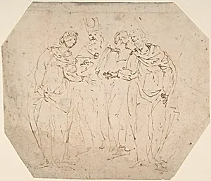 Meeting of Four Figures
