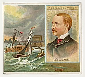 Melville E. Stone, The Chicago Daily News, from the American Editors series (N35) for Allen & Ginter Cigarettes by Allen & Ginter