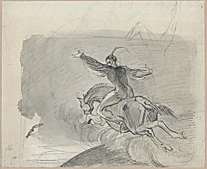Mephistopheles on a Horse