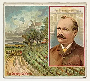 M.H. de Young, San Francisco Chronicle, from the American Editors series (N35) for Allen & Ginter Cigarettes by Allen & Ginter