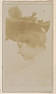 Mignon Villars, from the Actresses series (N245) issued by Kinney Brothers to promote Sweet Caporal Cigarettes by Kinney Brothers Tobacco Company