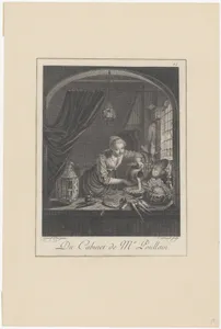 Milkmaid after the painting of G.Dou in the Cabinet of Mr. Poullain