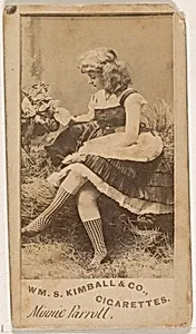 Minnie Parrott, from the Actresses series (N203) issued by Wm. S. Kimball & Co. by William S. Kimball & Company