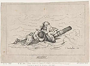 Misery by Thomas Rowlandson