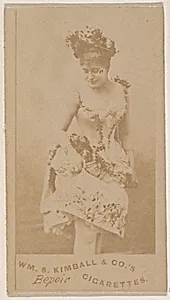 Miss Bepoir, from the Actresses series (N203) issued by Wm. S. Kimball & Co. by William S. Kimball & Company