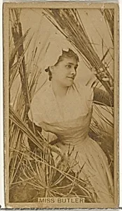 Miss Butler, from the Actors and Actresses series (N145-8) issued by Duke Sons & Co. to promote Duke Cigarettes by American Tobacco Company|W. Duke, Sons & Co.