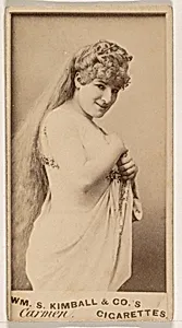 Miss Carmen, from the Actresses series (N203) issued by Wm. S. Kimball & Co. by William S. Kimball & Company