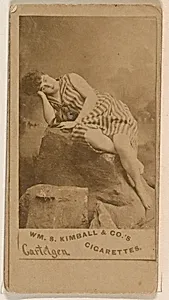 Miss Cartelgen, from the Actresses series (N203) issued by Wm. S. Kimball & Co. by William S. Kimball & Company