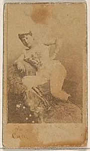 Miss Cary, from the Actresses series (N203) issued by Wm. S. Kimball & Co. by William S. Kimball & Company
