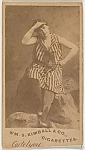 Miss Cortelyou, from the Actresses series (N203) issued by Wm. S. Kimball & Co. by William S. Kimball & Company
