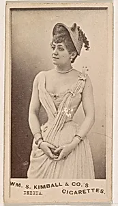 Miss Deerya, from the Actresses series (N203) issued by Wm. S. Kimball & Co. by William S. Kimball & Company