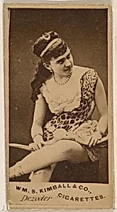 Miss Dezoder, from the Actresses series (N203) issued by Wm. S. Kimball & Co. by William S. Kimball & Company
