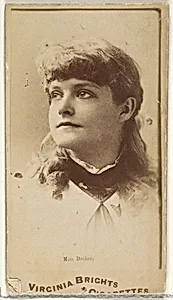Miss Dreker, from the Actors and Actresses series (N45, Type 1) for Virginia Brights Cigarettes by Allen & Ginter