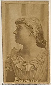 Miss Eastlake, from the Actors and Actresses series (N45, Type 8) for Virginia Brights Cigarettes by Allen & Ginter