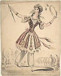 Miss Horton as Morgana