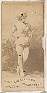 Miss Jarbeau, from the Actresses series (N203) issued by Wm. S. Kimball & Co. by William S. Kimball & Company