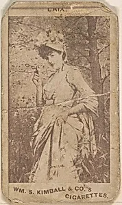 Miss Laix, from the Actresses series (N203) issued by Wm. S. Kimball & Co. by William S. Kimball & Company